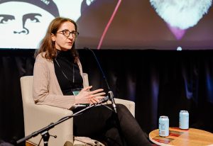 Agata Mrva-Montoya at the Brisbane Writers Festival