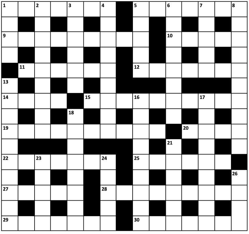 Cryptic crossword No.15