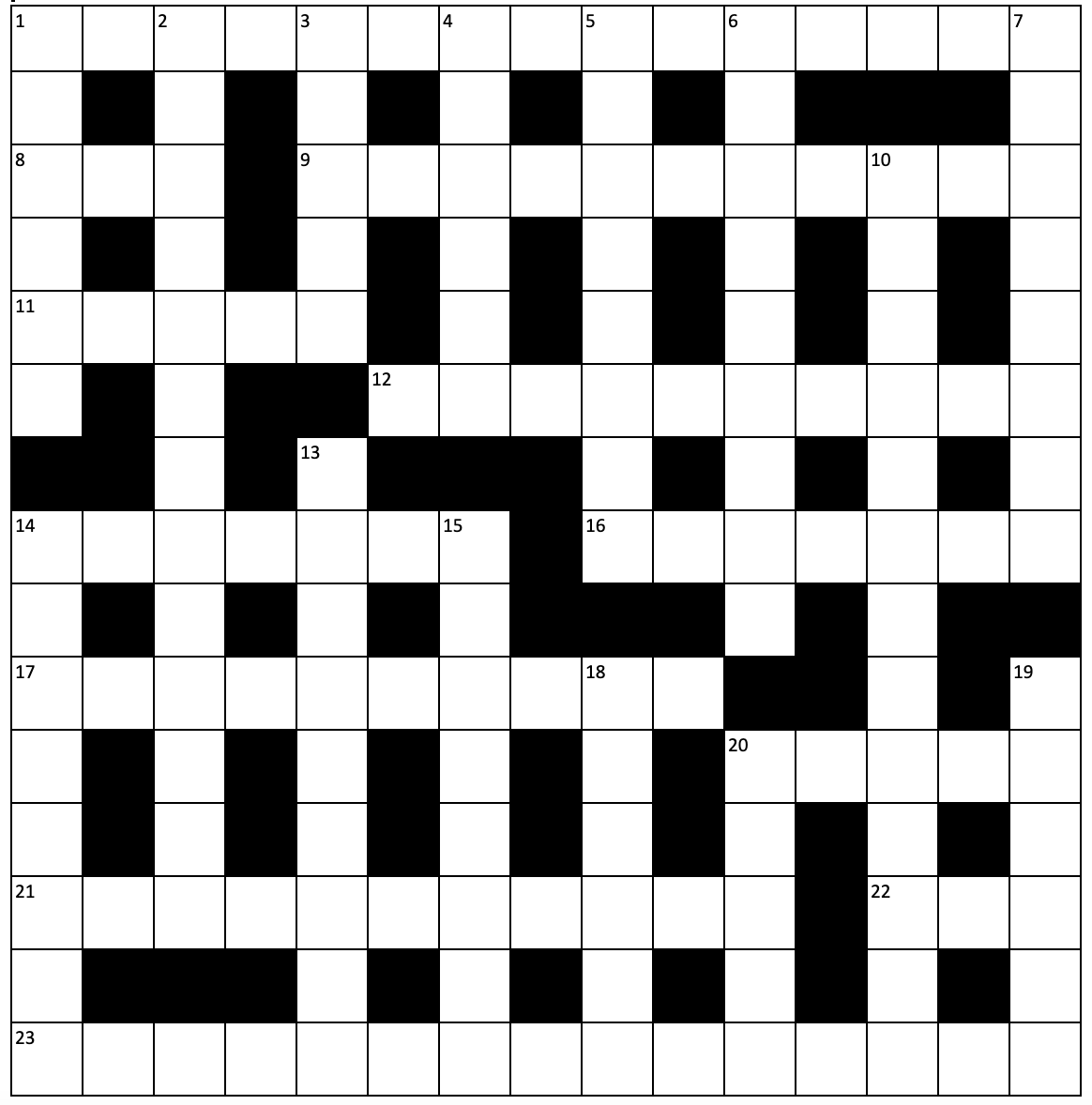 Cryptic crossword No. 18