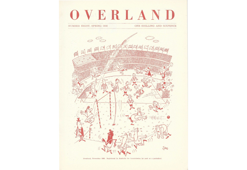 Cover of Overland 8 Spring 1956