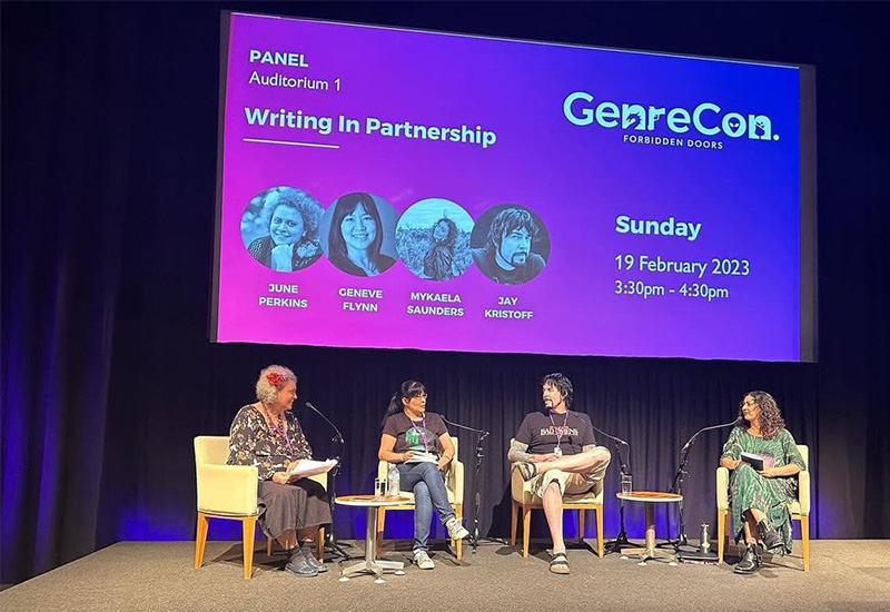 Genrecon 2023 – Writing in partnership panel