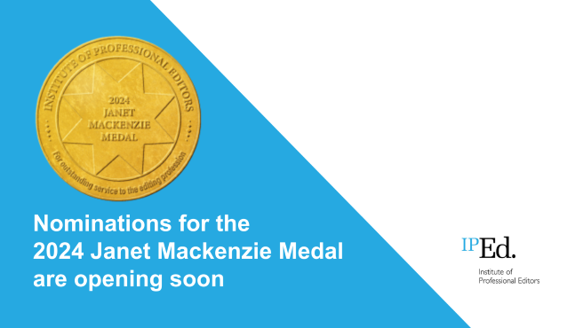 The 2024 Mackenzie nominations open soon