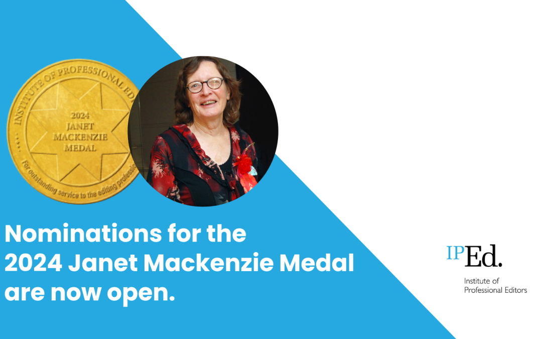 Nominate an editor for the 2024 Mackenzie