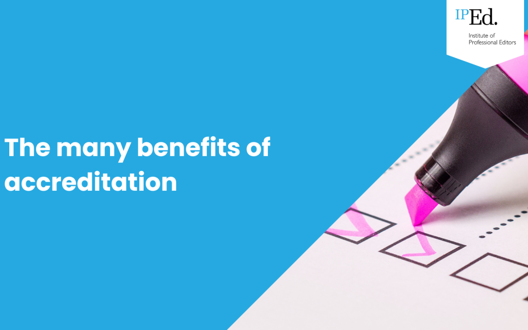 Benefits of accreditation – why sit the exam?