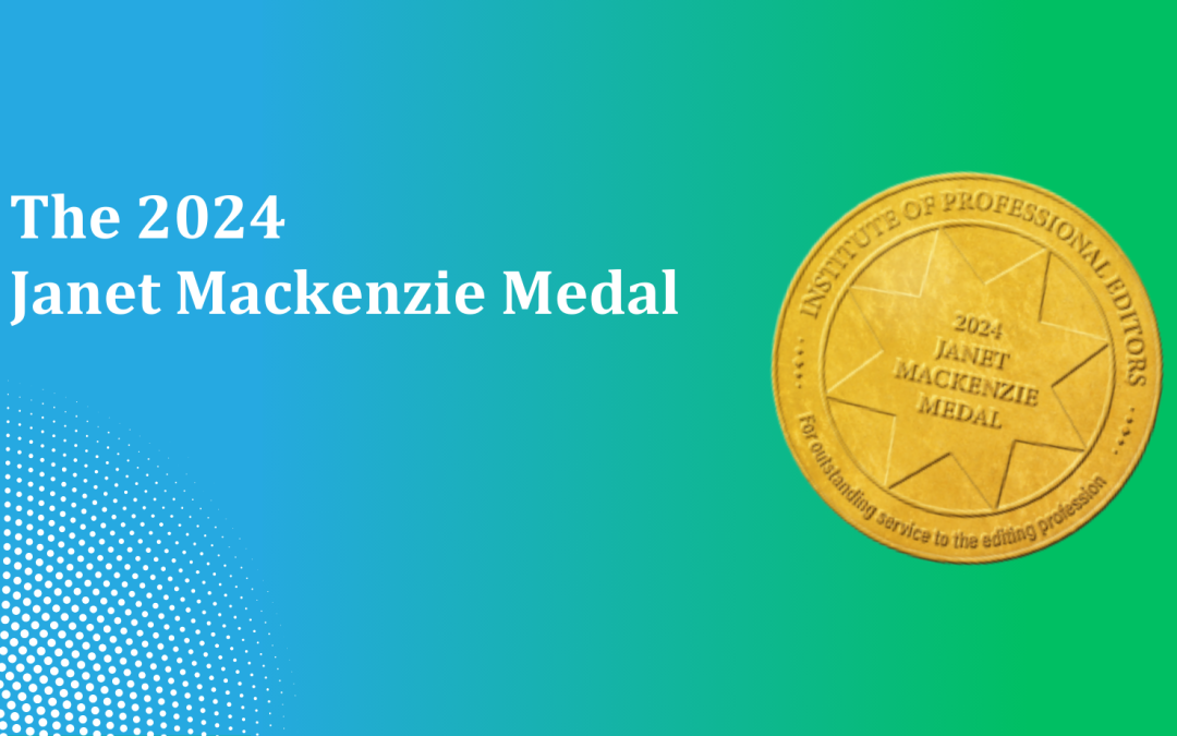 The 2024 Janet Mackenzie Medal