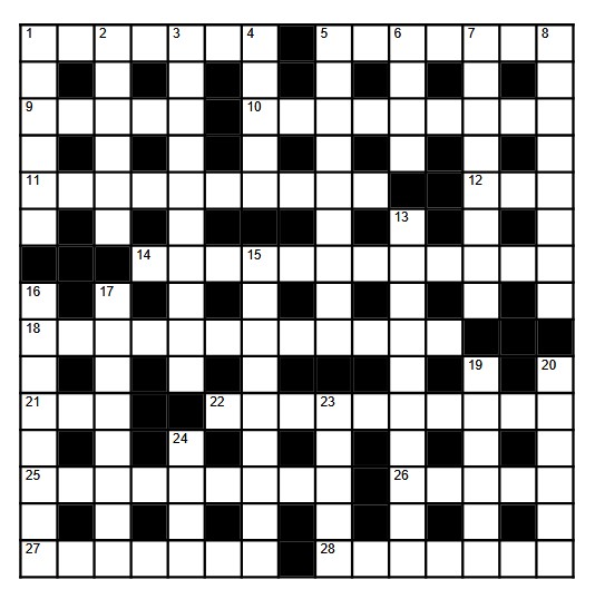 Cryptic crossword 29